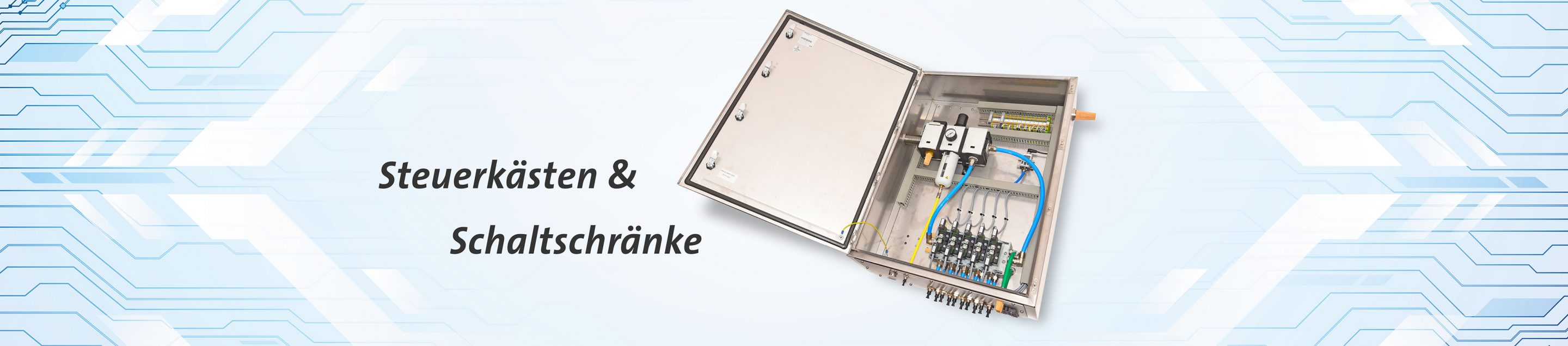 Teaser für die Seite Steuerkästen und Schaltschränke