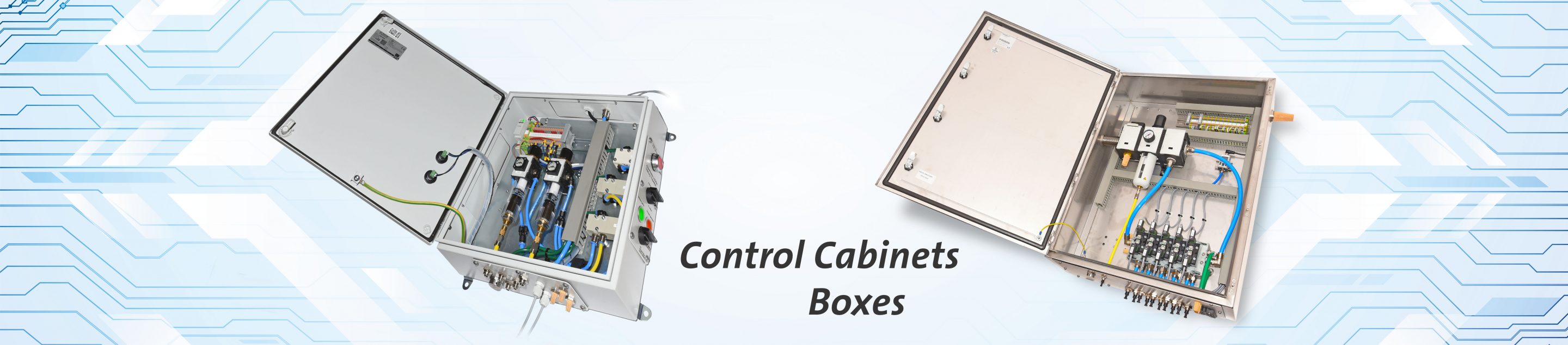 Teaser für die Seite Steuerkästen und Schaltschränke