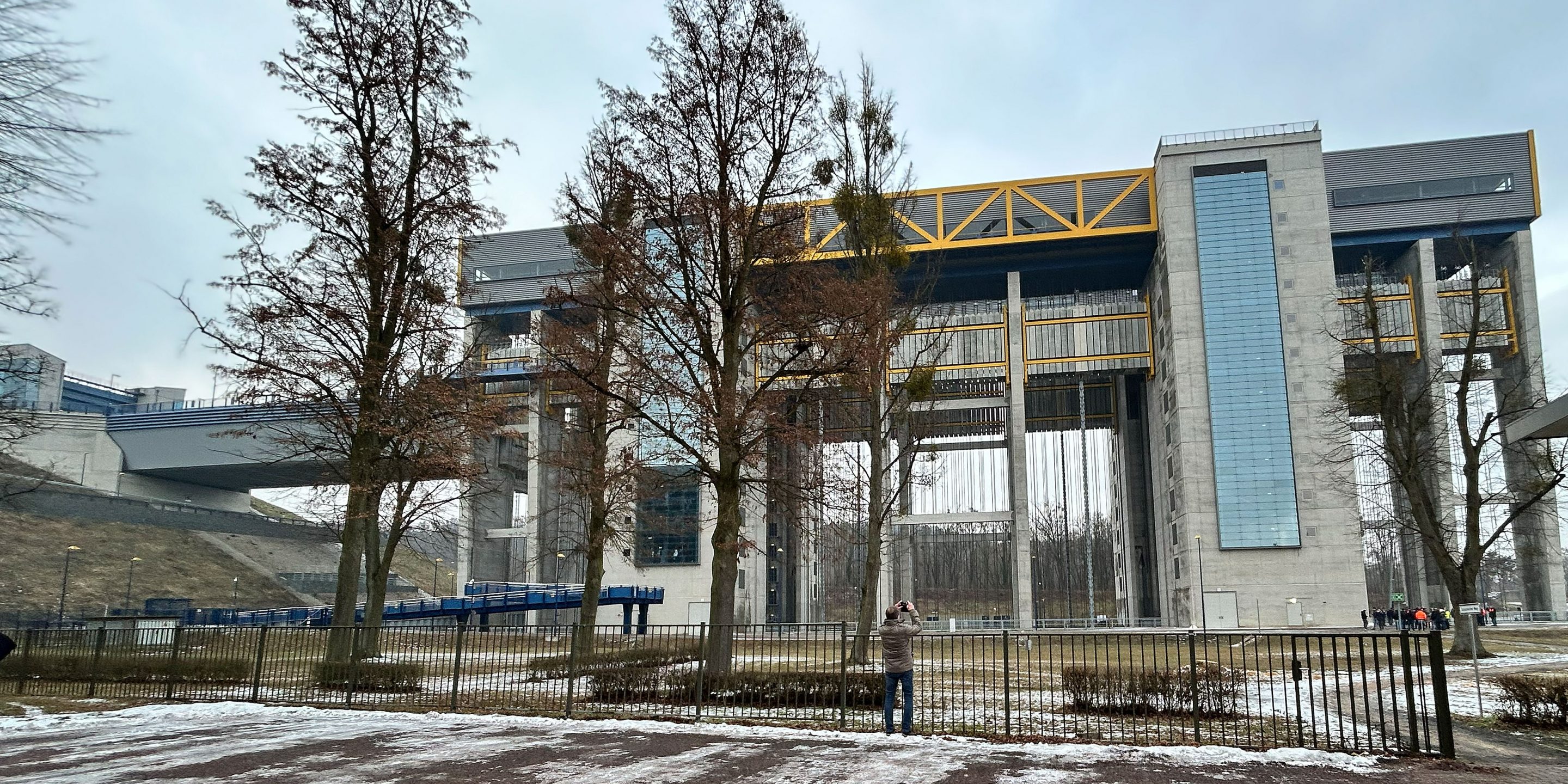 Das neue Schiffshebewerk in Niederfinow