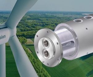 Drehdurchführung für Supraleiter in der Windkraft