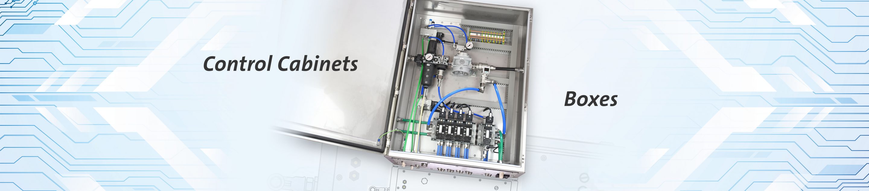 Teaser für die Seite Steuerkästen und Schaltschränke